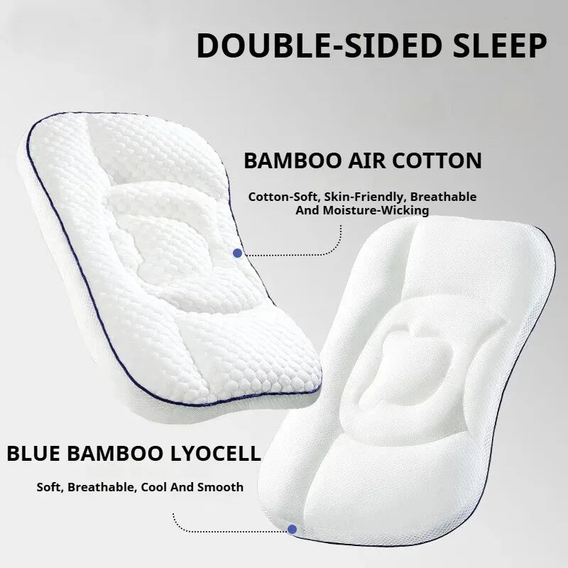 Oreiller orthopédique bébé Bouni — Anti-tête plate, ergonomique, pour nouveau-né