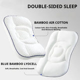 Oreiller orthopédique bébé Bouni — Anti-tête plate, ergonomique, pour nouveau-né