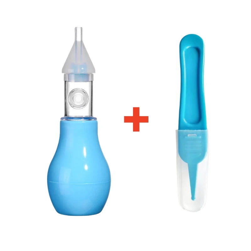 Aspirateur nasal silicone bébé - pompe aspiration nettoyeur nez enfant outil nettoyage nasal