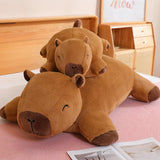 Giant Kawaii Capybara Plush Doll Floor Mat High — vue complémentaire 5