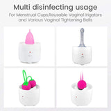 Stérilisateur vapeur portable Mybooni — Tétines et coupes menstruelles