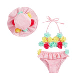 Citgeett Summer Infant Girls Swimsuits Flower H — vue complémentaire 9