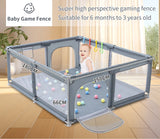 Parc bébé piscine à balles grande taille - aire de jeu sécurisée 0-6 ans