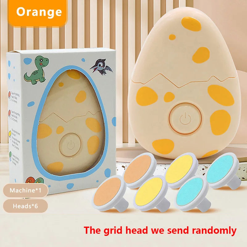 Lime à ongles électrique bébé Mybooni — Set manucure cartoon nourrisson et adulte