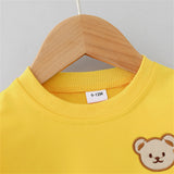 Ensemble 2 pièces Petit Ours bébé Mybooni — Haut + Pantalon 3M-6ans