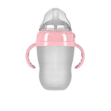 Biberon silicone nano Bouni — Poignée anti-étouffement 150 ml et 250 ml
