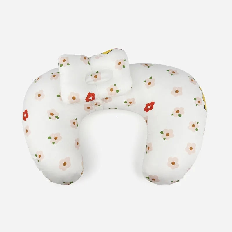 Coussin d'allaitement en U multifonctionnel lavable en machine soutien cou taille