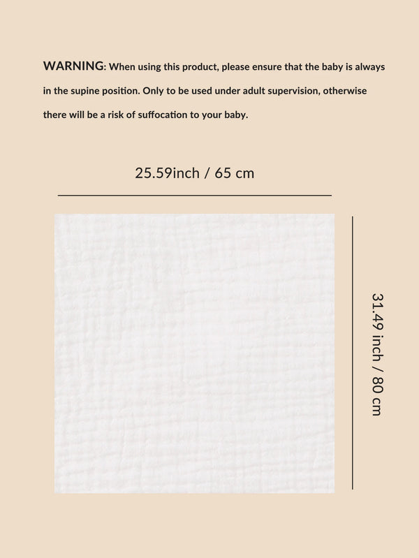 Couverture emmaillotage — vue face | Bouni