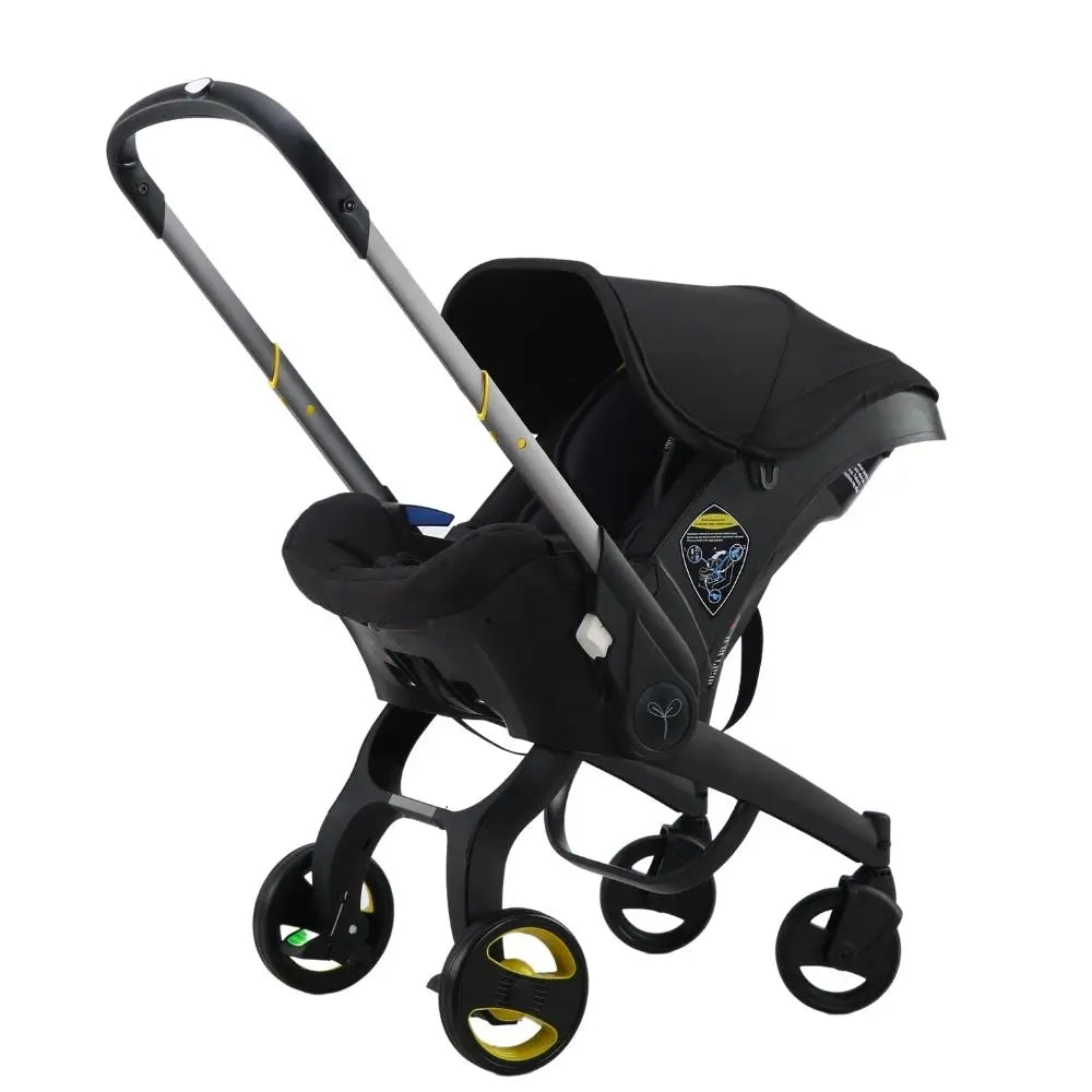Poussette bébé 4-en-1 Bouni — Nacelle bidirectionnelle, siège pliable et panier