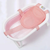Oreiller baignoire nouveau-né antidérapant - coussin soutien corps bébé siège bain pliable tapis