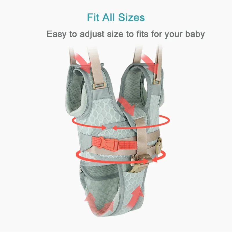 Sac à dos harnais marche bébé Mybooni — Aide apprentissage marche 10-36 mois