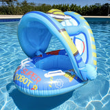 1PC Thickened Canopy Float Seat with Grip Handl avec accessoires inclus | Bouni