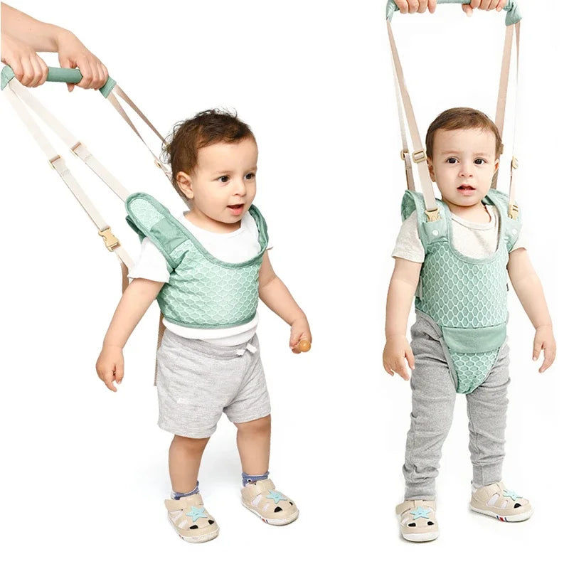 Sac à dos harnais marche bébé Mybooni — Aide apprentissage marche 10-36 mois