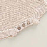 Barboteuse tricot bébé Mybooni | Pull manches longues — Garçon & Fille 0-2 ans