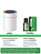 Humidificateur 180ml Bouni — utilisation bureau table de nuit