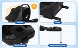 Siège auto bébé BabyVoyage I-Size jusqu'à 12kg - auvent solaire et ISOFIX