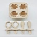 5 anneaux dentition bébé silicone BPA free - porte-aliments fruits légumes forme lapin anti-chute