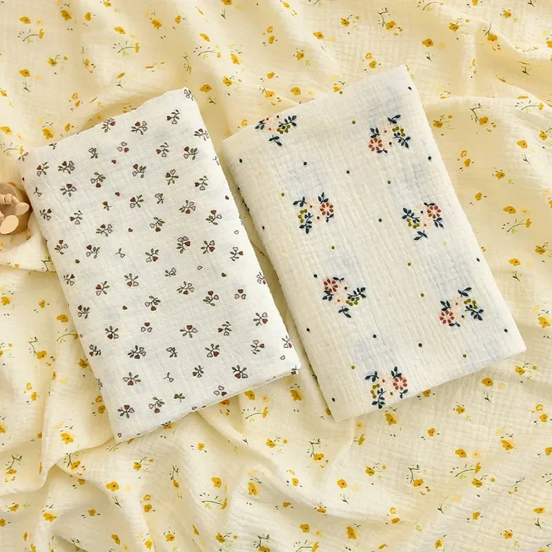 Couverture mousseline coton été pour nouveau-né