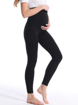 Legging maternité taille haute soutien ventre gainant grossesse