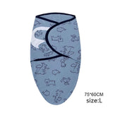 Ensemble couverture et bonnet pour nouveau-né en coton 0-6 mois