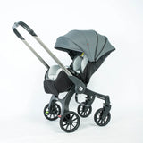 Poussette 4-en-1 multifonctionnelle pliable avec siège auto bébé EU Stock
