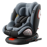 Siège auto 360° ISOFIX réglable 0-12 ans avec repose-pieds - pivotant