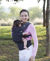 Porte-bébé kangourou ergonomique Mybooni — Avant et arrière nouveau-né