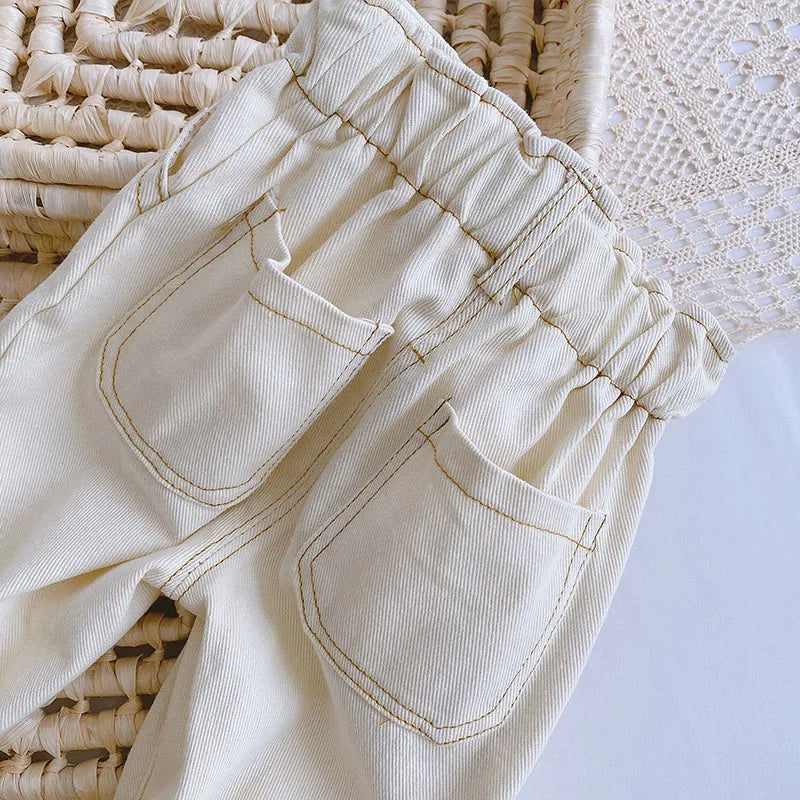 Pantalon droit enfant MILANCEL - jean mode garçon 1-6 ans printemps automne