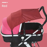 Pare-soleil poussette universel protection UV - voile carrosserie landau siège auto visière soleil