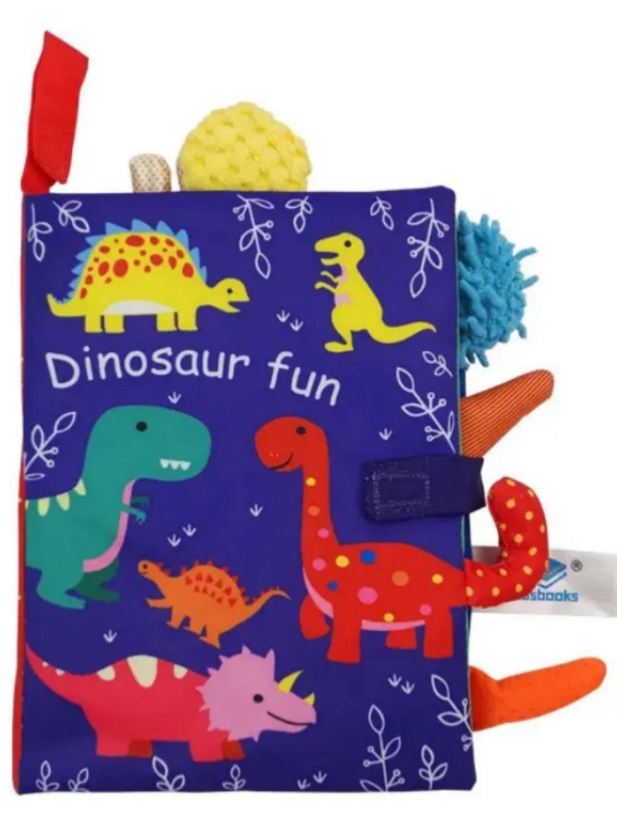 Livre tissu souple Bouni — stimulation sensorielle 0-36 mois lavable