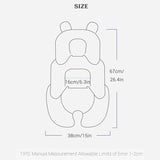 Coussin poussette universel 4 saisons Mybooni — Respirant siège auto et landau