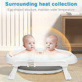 Baignoire bébé pliable avec support Mybooni — Coussin sécurisé nouveau-né