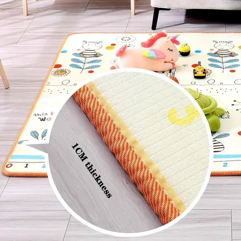 Tapis de jeu bébé EPE non toxique Mybooni — 5 tailles tapis d'activité sécurisé