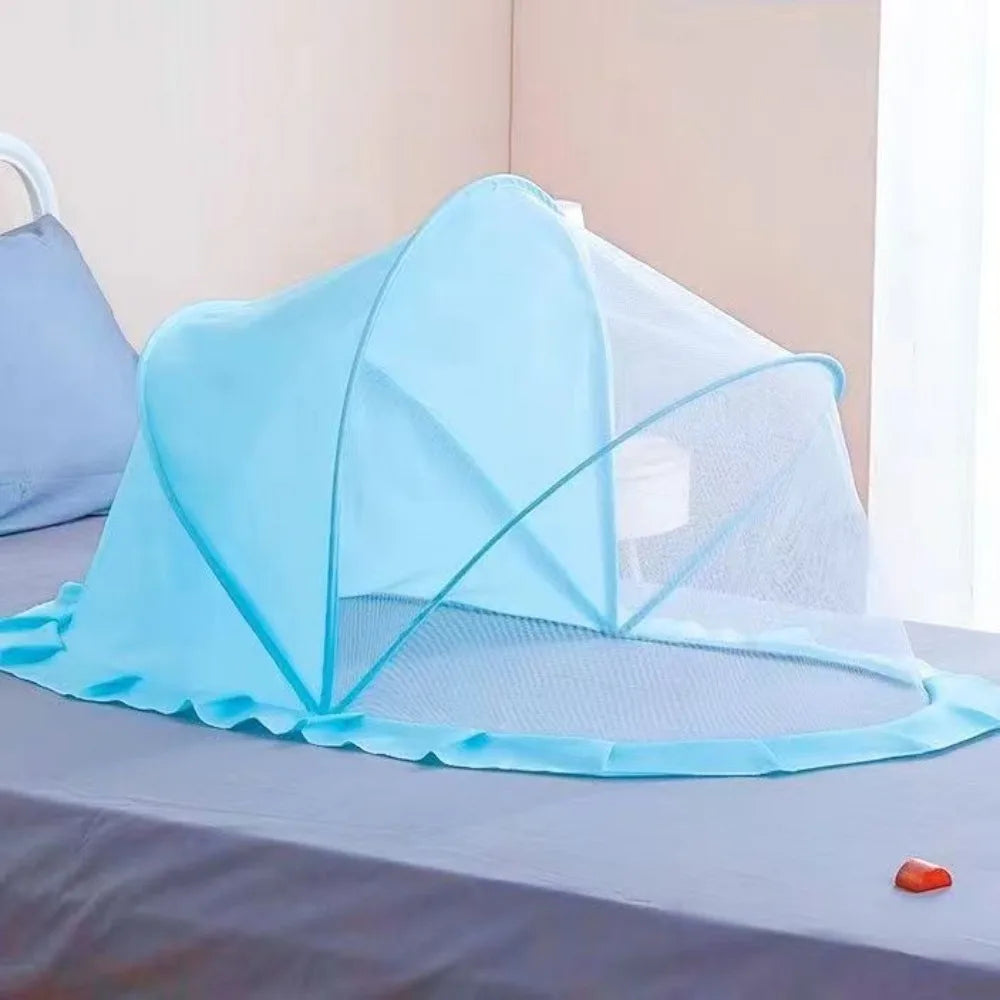 Moustiquaire lit pliable bébé - baldaquin yourte ombrage protection insectes