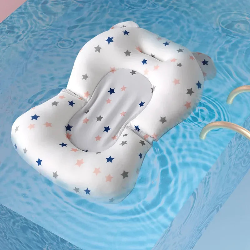 Coussin de baignoire nouveau-né Mybooni — Siège de bain antidérapant confortable