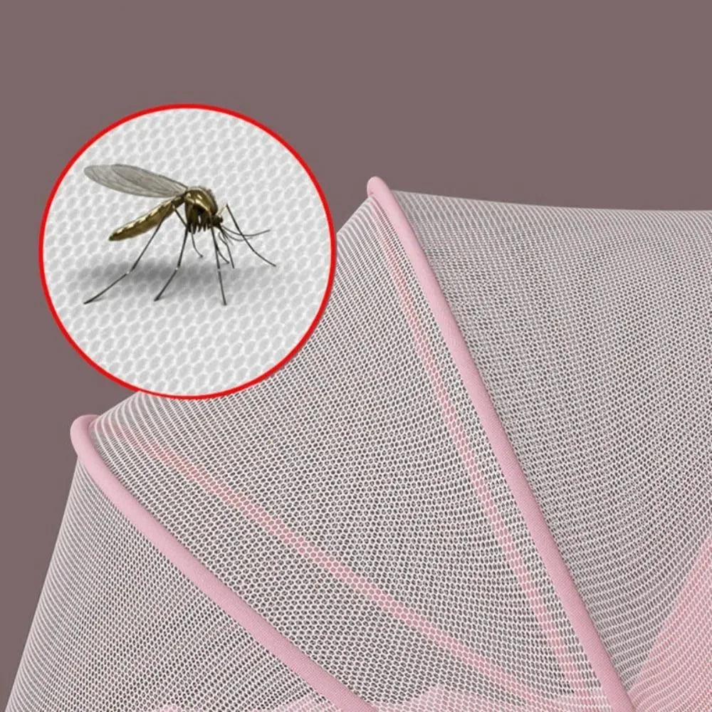 Moustiquaire lit pliable bébé - baldaquin yourte ombrage protection insectes