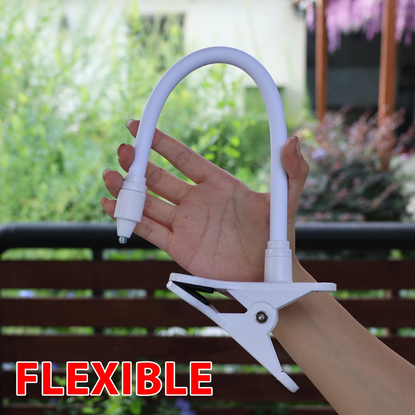 Support fixation babyphone Mybooni — Pince flexible caméra réglable sans perçage