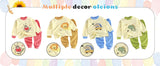 Ensemble été enfant 2 pièces cartoon coton - t-shirt + short fille garçon 0-4 ans