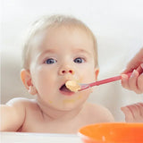 Biberon avec cuillère silicone Mybooni — Set alimentation bébé et tout-petit
