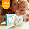 Machine à bruit blanc 30 sons Mybooni — Capteur pleurs veilleuse minuterie rechargeable