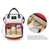 Grand sac maman toile Mybooni — Isotherme multifonction rangement bébé