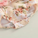 Robe bébé fille manches volantées Mybooni — Imprimé papillons 0-18M