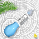 Aspirateur nasal silicone bébé - pompe aspiration nettoyeur nez enfant outil nettoyage nasal