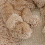 Combinaison bébé automne-hiver peluche chaud - grenouillère cartoon chien/lapin 0-2 ans