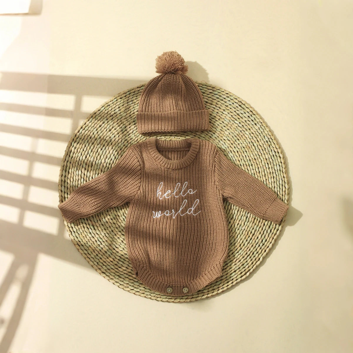 Body photo nouveau-né Mybooni — Avec bonnet assorti naissance