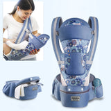 Porte-bébé ergonomique nouveau-né sac à dos - siège hanches face avant kangourou écharpe voyage