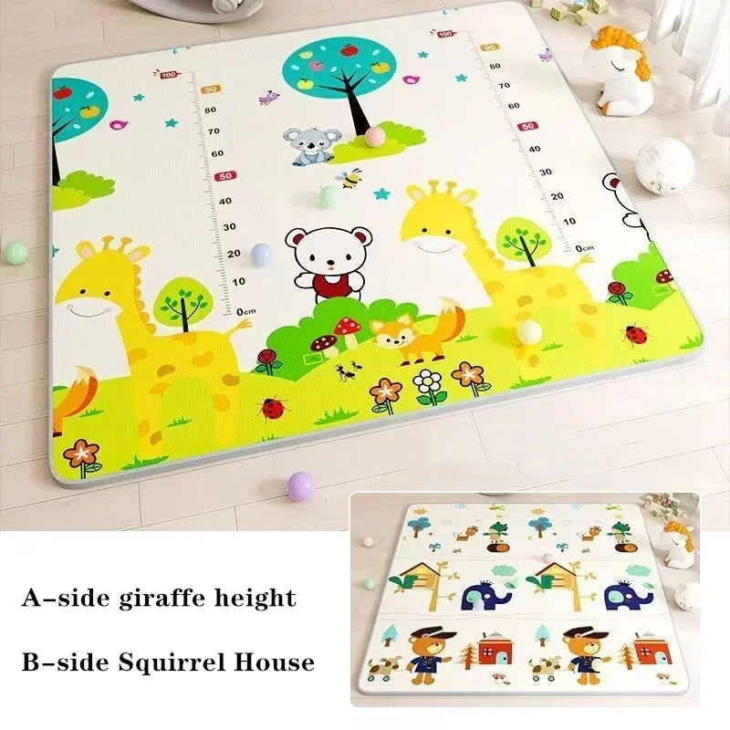 Tapis de jeu bébé EPE non toxique Mybooni — 5 tailles tapis d'activité sécurisé
