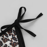 Maillot de bain 2 pièces bébé fille Mybooni | Imprimé léopard 0-24 mois