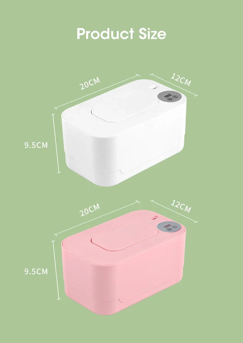 Chauffe-lingettes bébé USB intelligent - appareil chauffant lingettes et serviettes coton