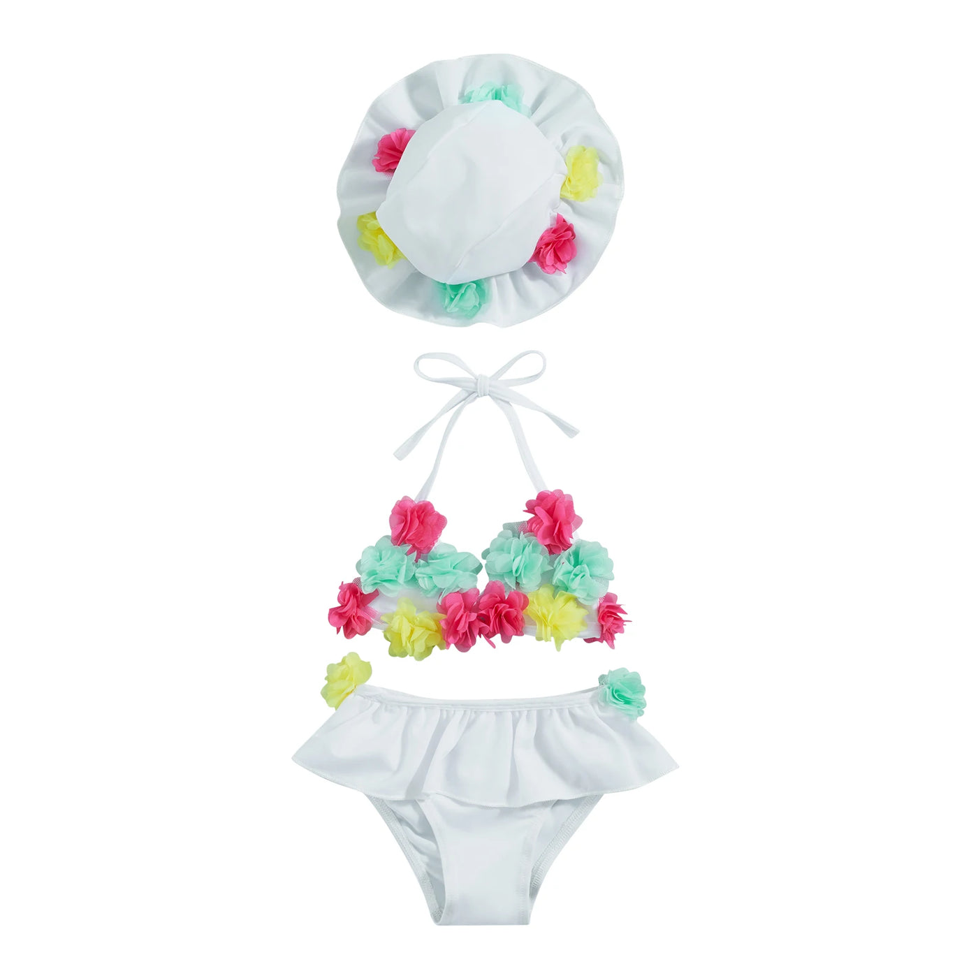 Citgeett Summer Infant Girls Swimsuits Flower H — vue complémentaire 15